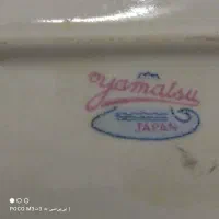 دیس گلسرخی یاماتسو ژاپن|کلکسیون اشیاء عتیقه|محمودآباد, |دیوار
