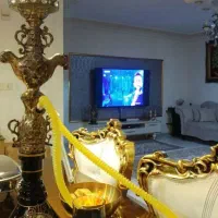 قلیان تمام برنج سنگین و تو پر ارزشمند و هنر دست|کلکسیون و سرگرمی|کرج, گلشهر|دیوار