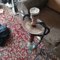 قلیان چوبی بزرگ