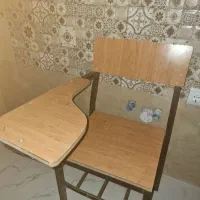 صندلی دسته دار چوبی