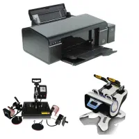 پرینتر l805 اپسون بهمراه دستگاه های چاپ سابلیمیشن