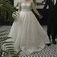 لباس عروس سایز ۳۶ ۳۸ ۴۰ ۴۲