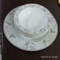 سرویس پذیرایی چینی زرین اصل ۱۸نفره نو ظروف غذاخوری|ظروف سرو و پذیرایی|کرمانشاه, |دیوار