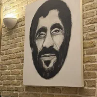 تابلو عکس احمدی نژاد