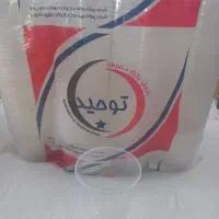 سطل / کاسه ۲ لیتری، قاشق پلاستیکی vip