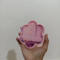 زیرلیوانی رزینی کیوت و پینترستی|صنایع دستی و سایر لوازم تزئینی|خاش, |دیوار