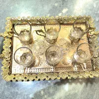 ست چای خوری طلایی|ظروف سرو و پذیرایی|اردکان, |دیوار