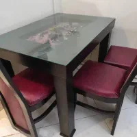 میز نهارخوری ۴نفره با ۳صندلی