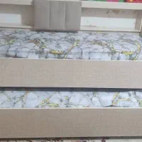 تخت دو طبقه کشویی|تخت و سرویس خواب|یاسوج, |دیوار