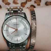 ساعت سیکو اصل همراه دستبند