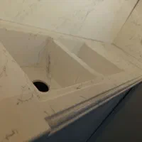 سینک یکپارچه با صفحه کابینت|مصالح و تجهیزات ساختمان|اصفهان, شهرک صنعتی جی|دیوار