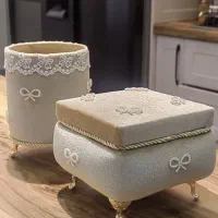 ست جا جواهری و جا برسی