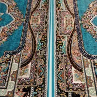 فروش یک جفت فرش ۹ متری ماشینی|فرش|گلپایگان, |دیوار