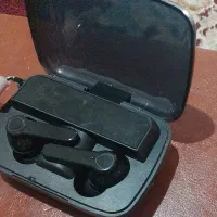 ست هندزفری بلوتوثی و پاوربانک چراغدار