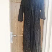 مانتو مشکی ترک.سایز ۳۶ الی ۳۸