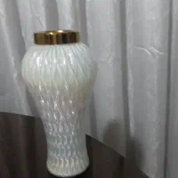 گلدان شیشه ای کاملا نو