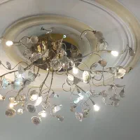 یک جفت لوستر وارداتی کنترلی