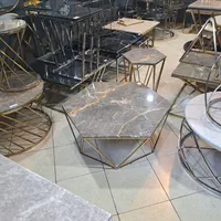 جلو مبلی عسلی میز جلومبلی فلزی کنسول مدل شش ضلعی|مبلمان خانگی و میز عسلی|مشهد, شهرک رازی (شهرک غرب)|دیوار