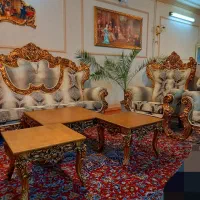 مبل سلطنتی استیل ۷نفره|مبلمان خانگی و میز عسلی|ملایر, |دیوار