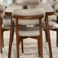 میز و صندلی نهار خوری ۴ نفره مدل نوبل