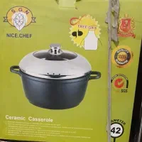 قابلمه چدن آکبند داخل کارتن سایز ۴۲