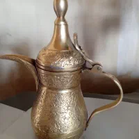 دله عربی برنز (قهوه جوش)|قوری، کتری، قهوه‌ساز دستی|کرمانشاه, |دیوار