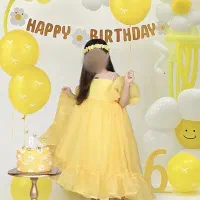 پیراهن پرنسسی مزون دوز مناسب تا 6سال