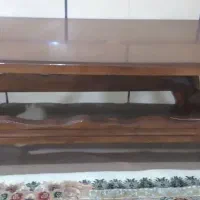 جلو مبلی بدون عسلی چوب گردو