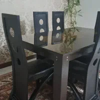 میز غذاخوری شش نفره در حد نو|میز و صندلی غذاخوری|شیراز, زرهی|دیوار