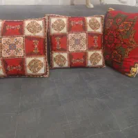 کوسن دو جفت مخمل