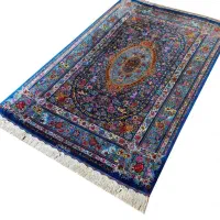 فرش ابریشم ذرع و نیم