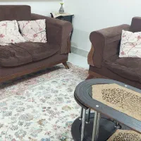 مبلمان ۷ نفره به همراه جلو مبلی ۵ تیکه|مبلمان خانگی و میز عسلی|مشهد, شهرک امام هادی (شهرک غرب)|دیوار