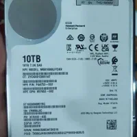 هارد سرور ۱۰ ترابایت HPE SAS 7.2K نو