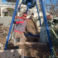 چاه کنی در جلفا و هادیشهر