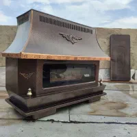 بخاری شومینه ایی سالم و تمیز