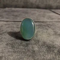 انگشتر عقیق آبی|جواهرات|رشت, دخانیات|دیوار