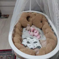 تخت نوزاد و کودک|اسباب و اثاث بچه|بانه, |دیوار