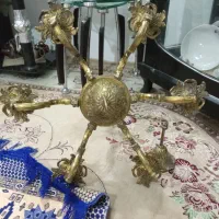 لوستر برنجی اصل کلاسیک|لوستر و چراغ آویز|نیشابور, رحمت آباد|دیوار