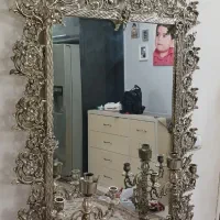 آینه شمعدان برنز|آینه|تهران, جوادیه تهرانپارس|دیوار