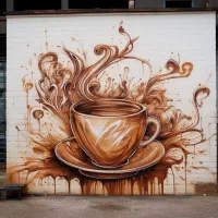 نقاشی کودک و کافه|تابلو، نقاشی، عکس|کرج, گوهردشت|دیوار