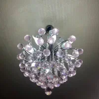 لوستر کریستالی اصل|لوستر و چراغ آویز|اراک, |دیوار