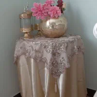 میز خاطره میز پایه بلند وساعت