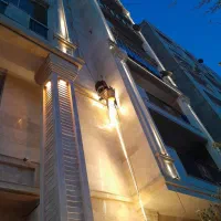 نورپردازی نما رفع اتصال برق ریسه بدون داربست راپل