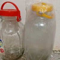 شیشه ترشی و رب ۴عدد