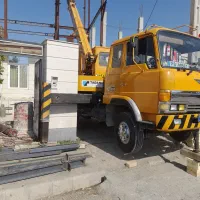 فروش جرثقیل ۷تن سه تلسکوپ فابریک درحدمعاوضه با۲۵تن|خودرو سنگین|ری, فیروزآباد|دیوار