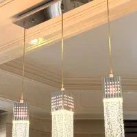 لوستر مخصوص بالای کانتر