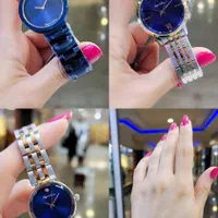 کادویی ولنتاین ساعت صفحه سرمه ای زنانه|ساعت|اصفهان, شیخ اشراق|دیوار