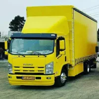 وانت تلفنی و باربری تک با کارگر مجرب ایسوزو چادری