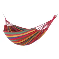 ننو و تخت آویز سفری پارچه ای دو نفره بدون چوب