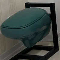 فلاشتانک توکار فرنگی والهنگ استراکچر شیرآلات دکمه|لوازم سرویس بهداشتی|شیراز, تندگویان|دیوار